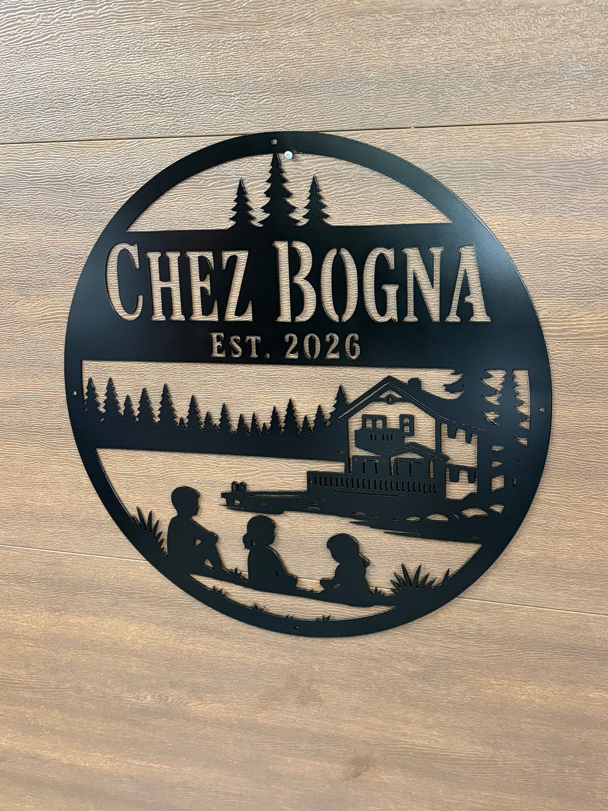 Metal AI Designed Signs