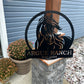 Custom Metal Horse Sign