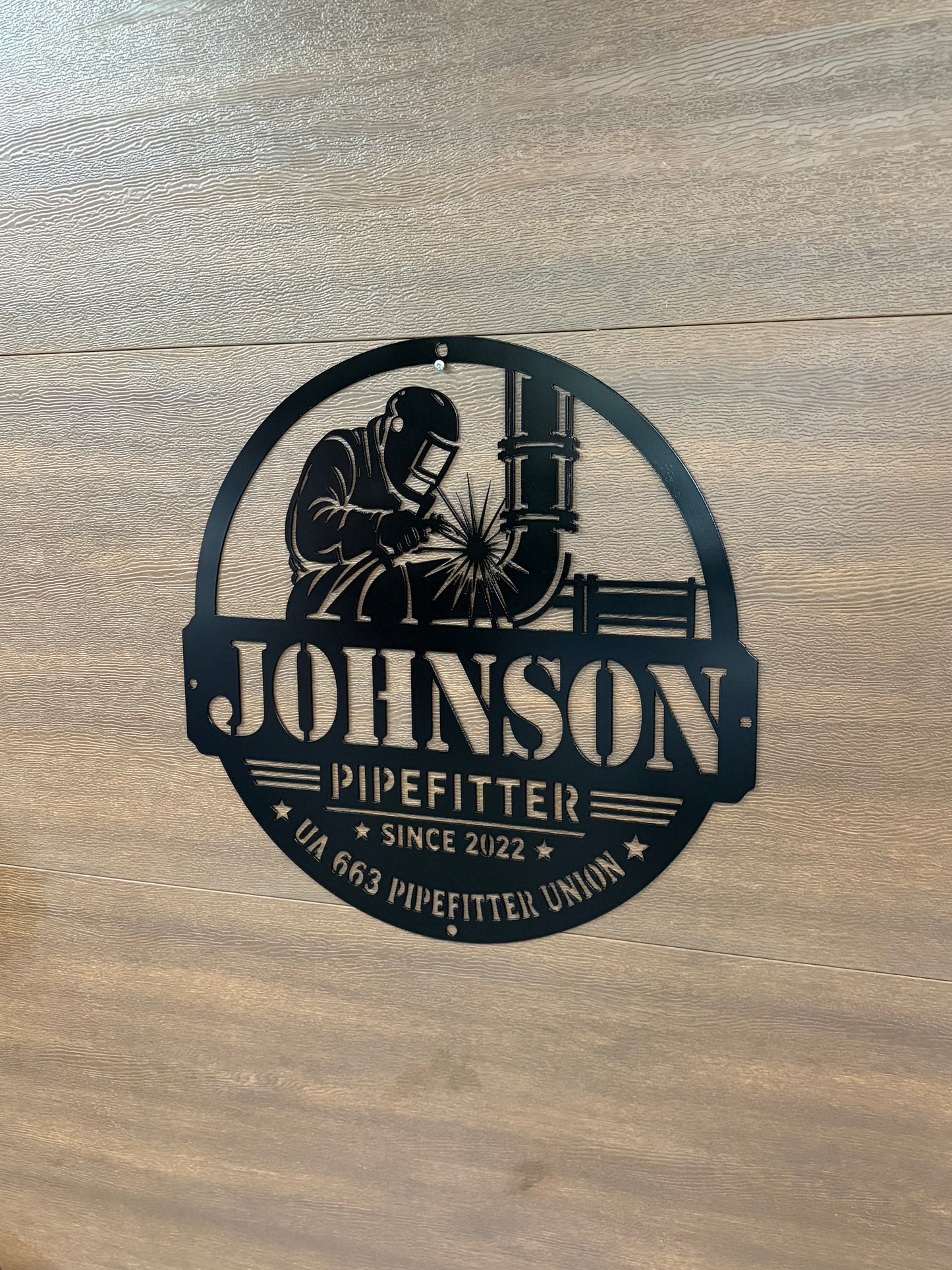 Metal AI Designed Signs