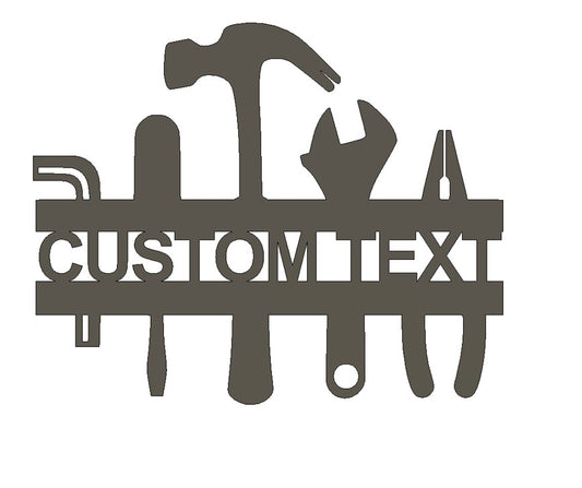 Custom Metal Garage and Workshop Sign 4