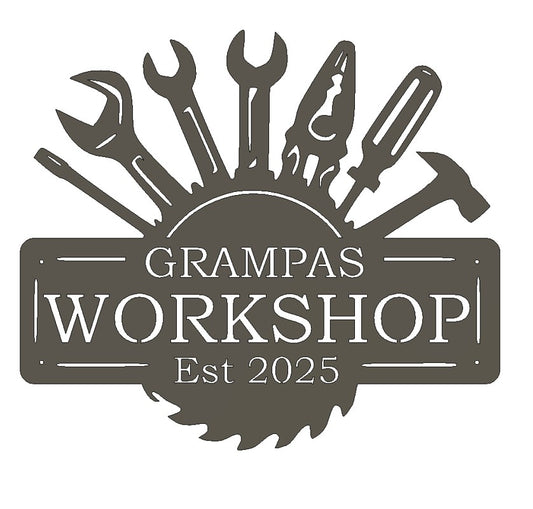 Custom Metal Garage and Workshop Sign 6