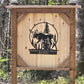 Custom Metal Moose Sign