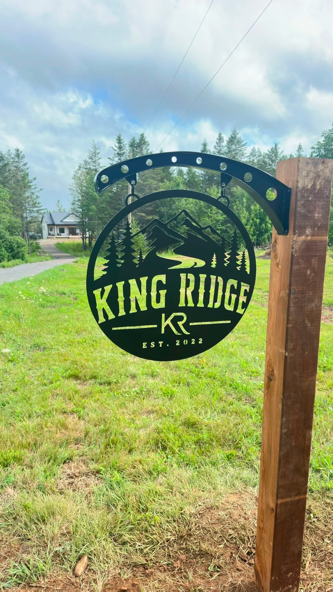 Business Logo Metal Signs