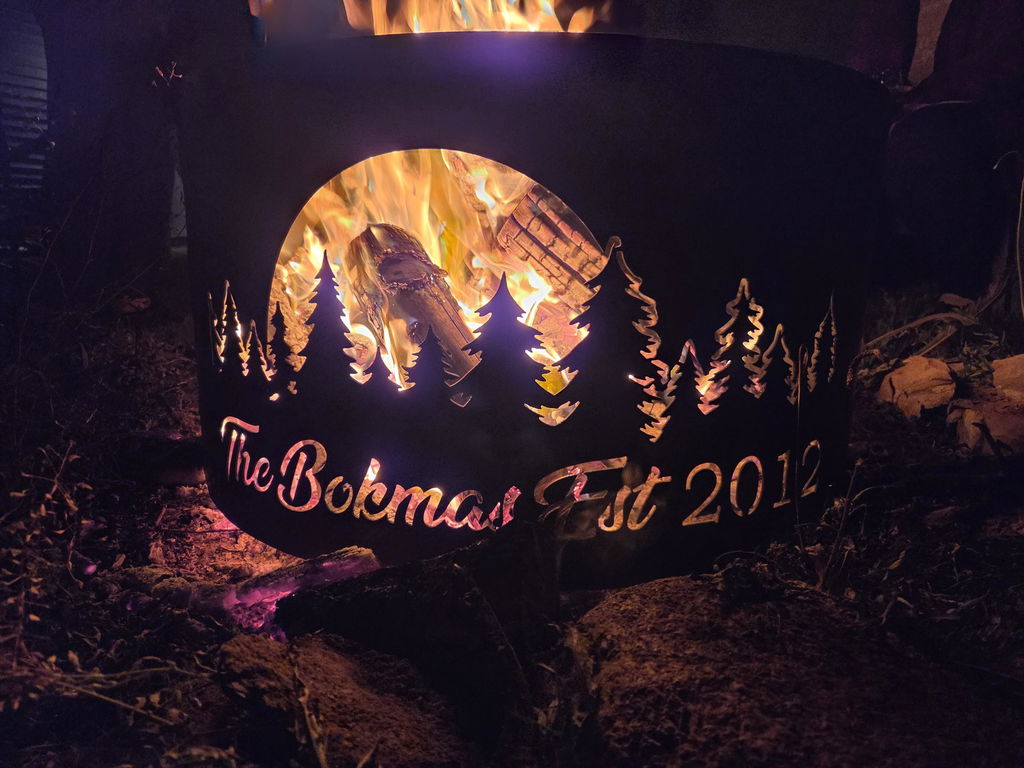 Sunset Forrest Fire Pit