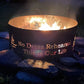 Wind swept pine fire pit