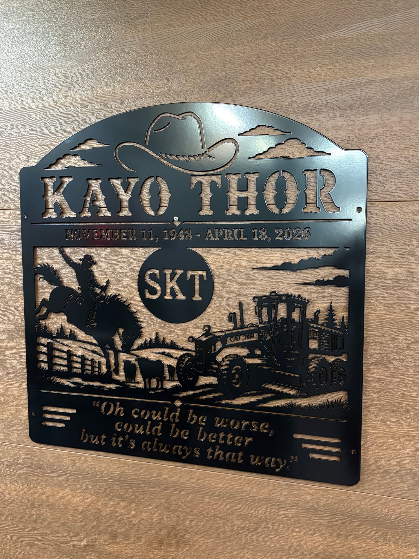 Custom Metal Memorials