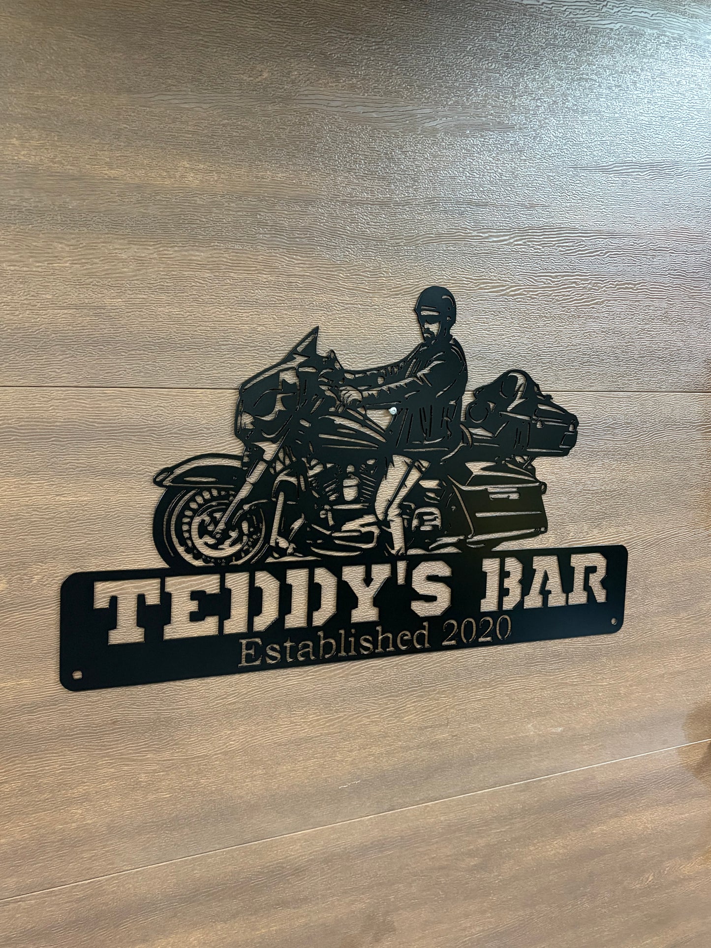 Portraits de chiens en métal personnalisés