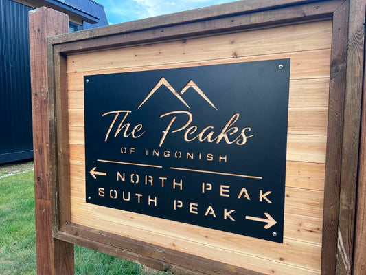 Custom Airbnb Metal Signs