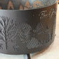 Moose Forrest Scene Fire Ring