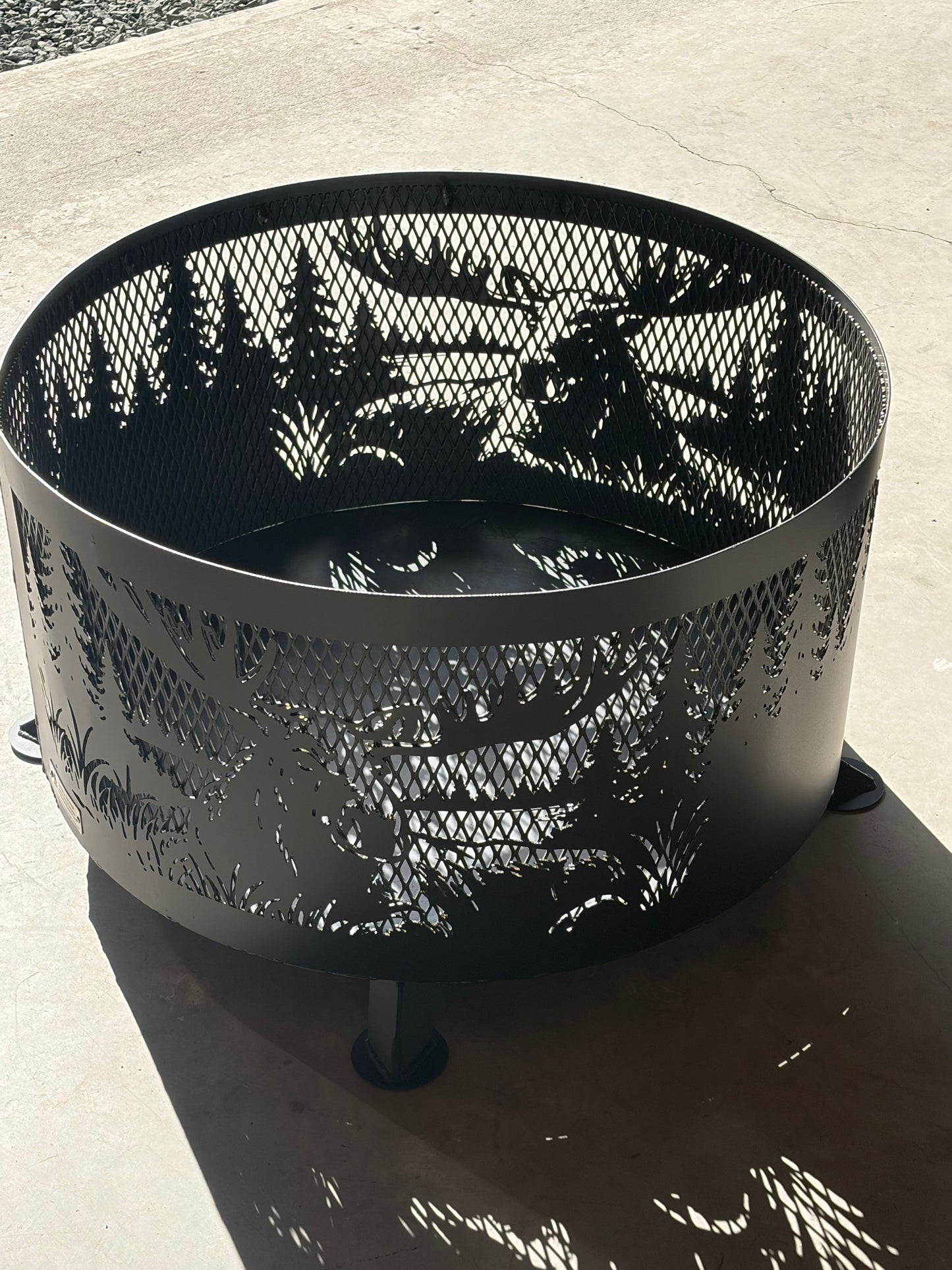 Lazy Moose Fire Ring