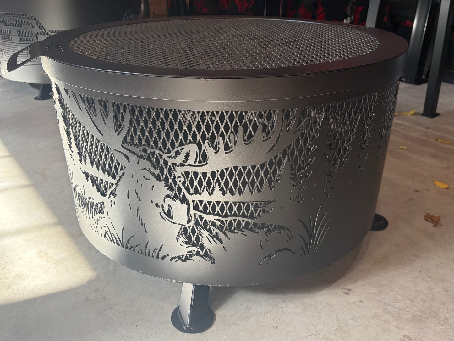 Lazy Moose Fire Ring