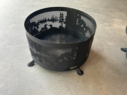 Loon Scene Fire Ring