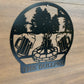 Custom Metal Beer Campfire Sign