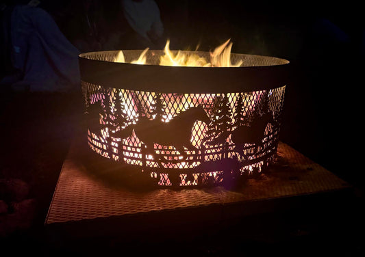 Anneau de feu personnalisé avec logo de l'entreprise