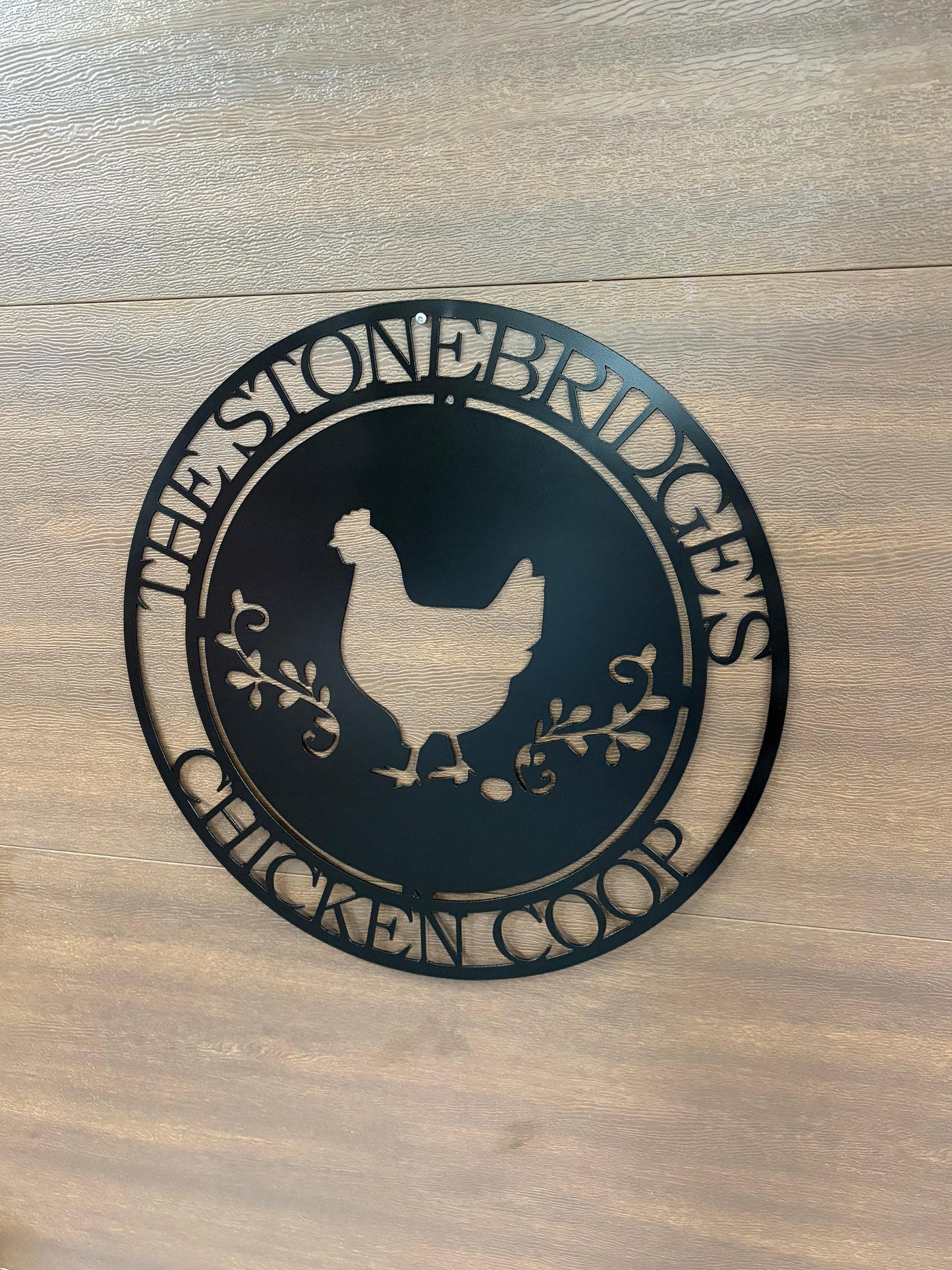Custom Chicken Coop Sign