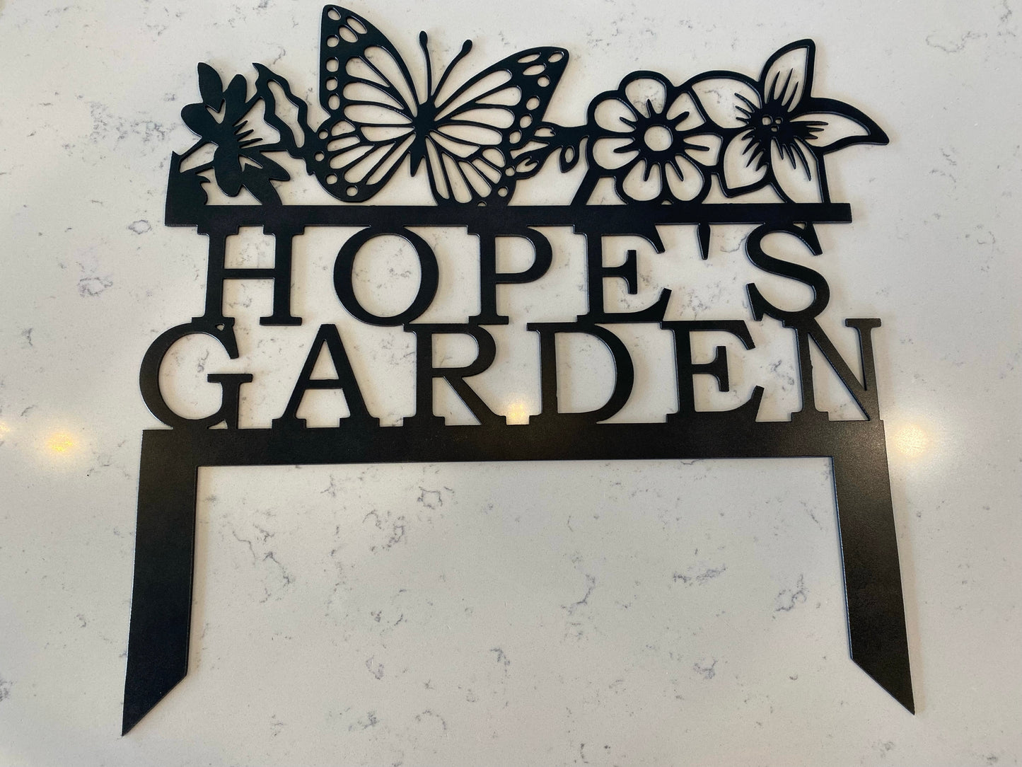 Custom Metal Garden Signs