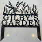 Custom Metal Garden Signs