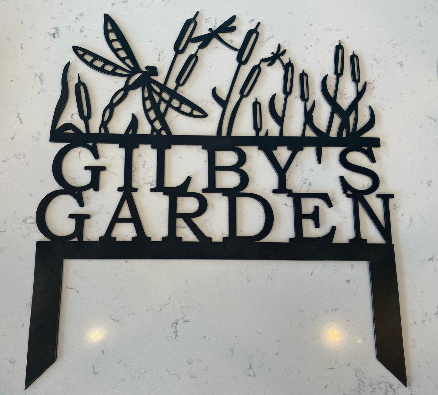 Custom Metal Garden Signs