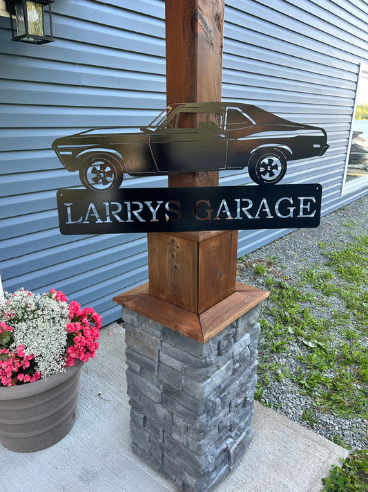 Custom Metal Nova Sign