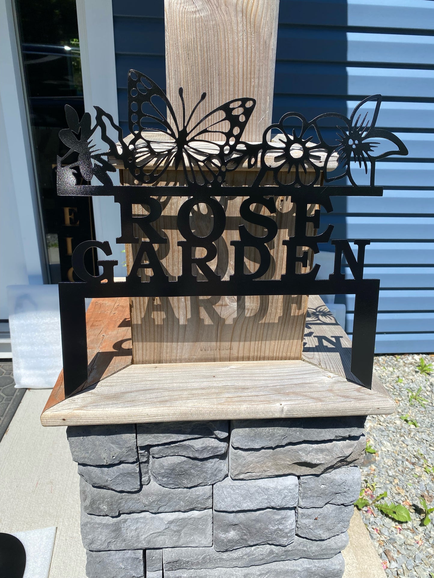 Custom Metal Garden Signs