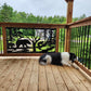 Custom Metal Deck Railing and Fence Panel Inserts