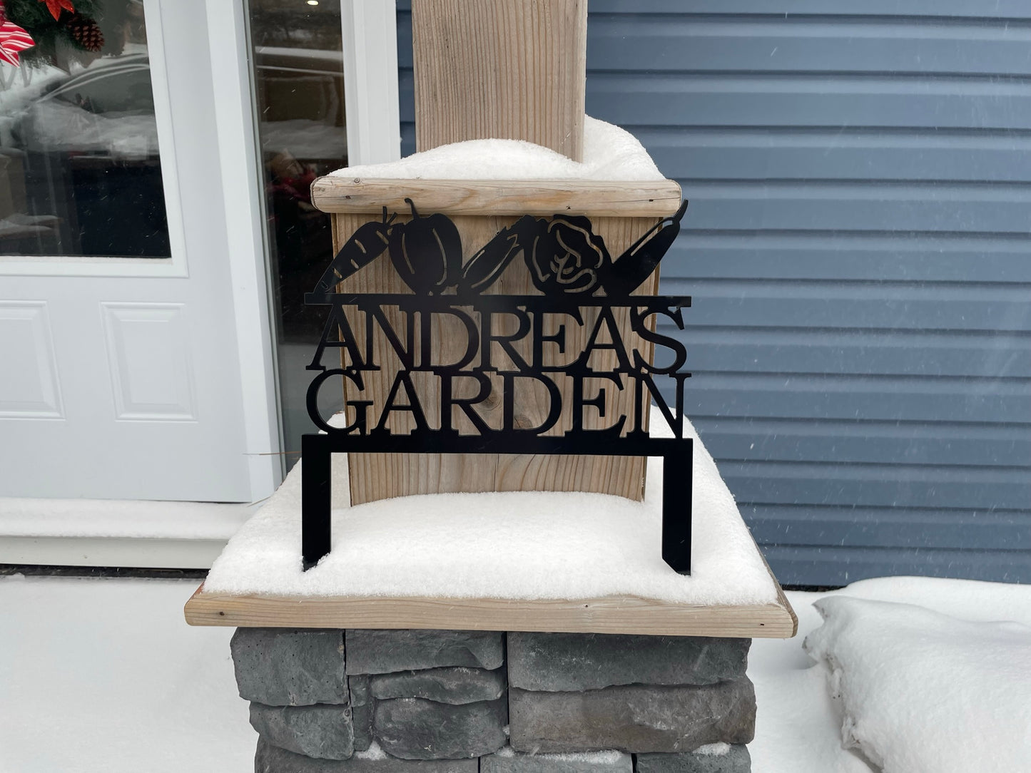 Custom Metal Garden Signs