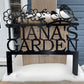 Custom Metal Garden Signs