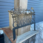 Custom Metal Garden Signs