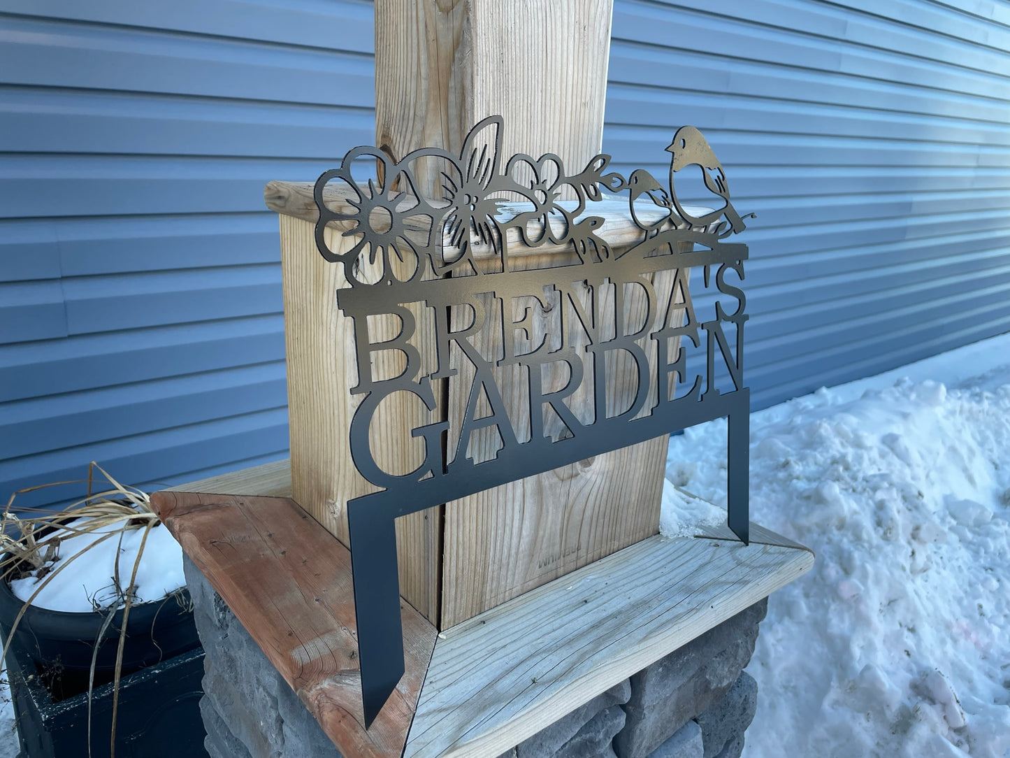 Custom Metal Garden Signs