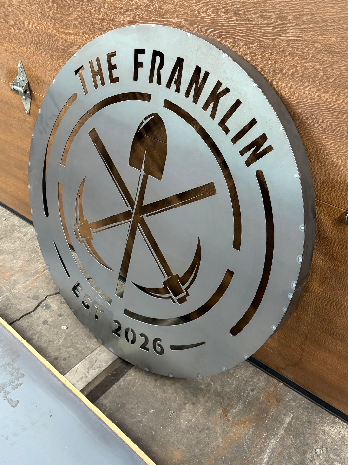 Business Logo Metal Signs
