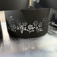 Bague de feu personnalisée avec fleurs de libellule