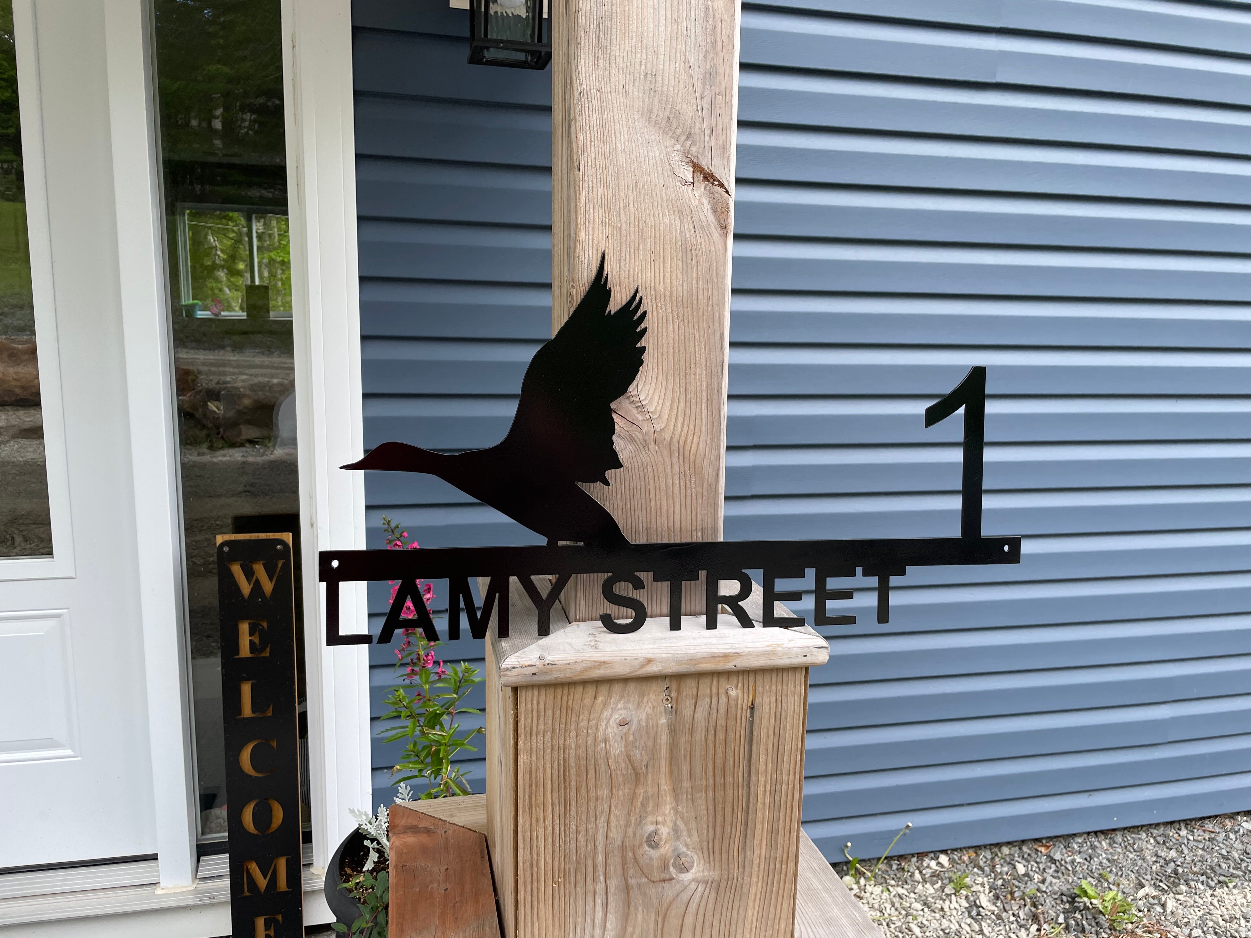 Utility Duck Sign Custom Metal Duck Civic or House Sign Made in Canada – Smoke on the ...
