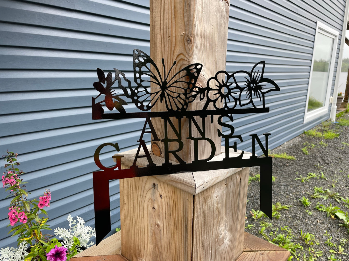 Custom Metal Garden Signs