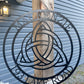 Custom Metal Irish Trinity Sign