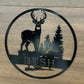 Custom Metal Deer Hunter Sign