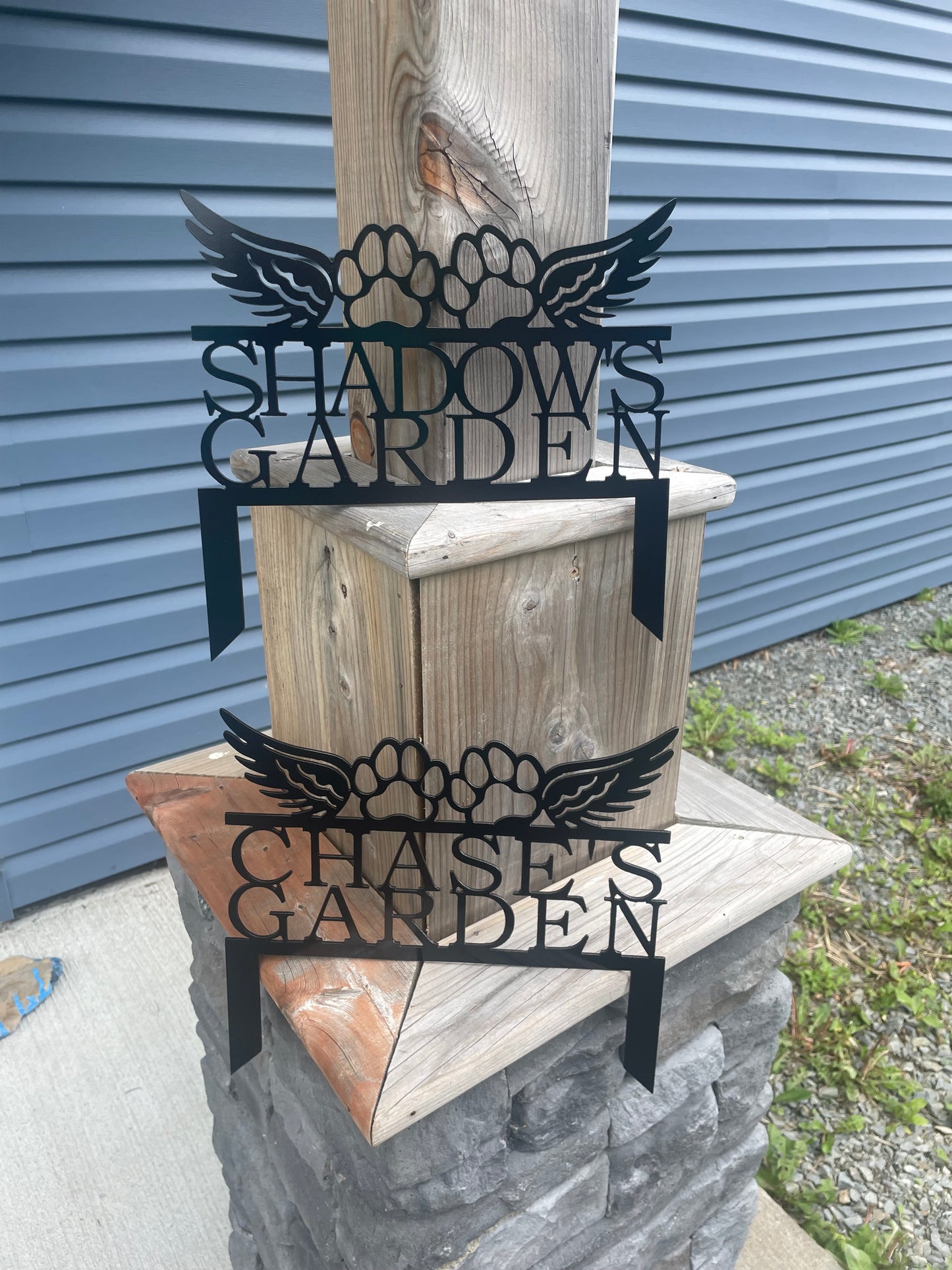 Custom Metal Garden Signs