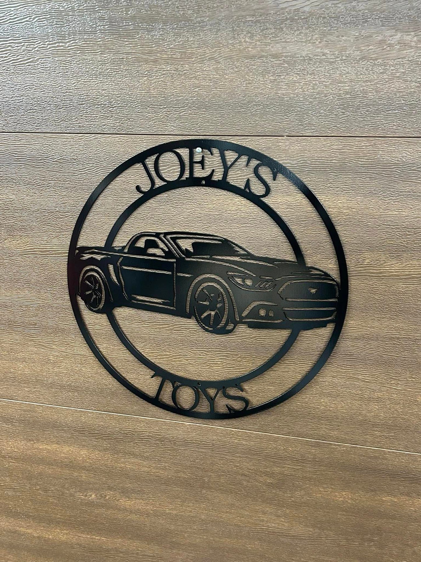 Custom Metal Vehicle Signs