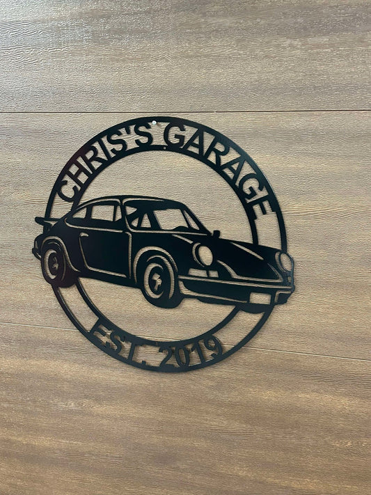 Custom Metal Vehicle Signs