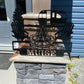 Custom Metal Camper Campfire Sign