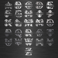 Monogramme Club Split Letter